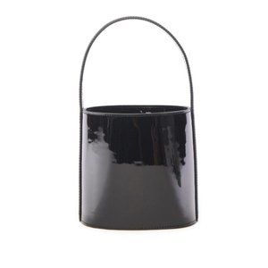 STAUD BISSETT BAG | BLACK PATENT